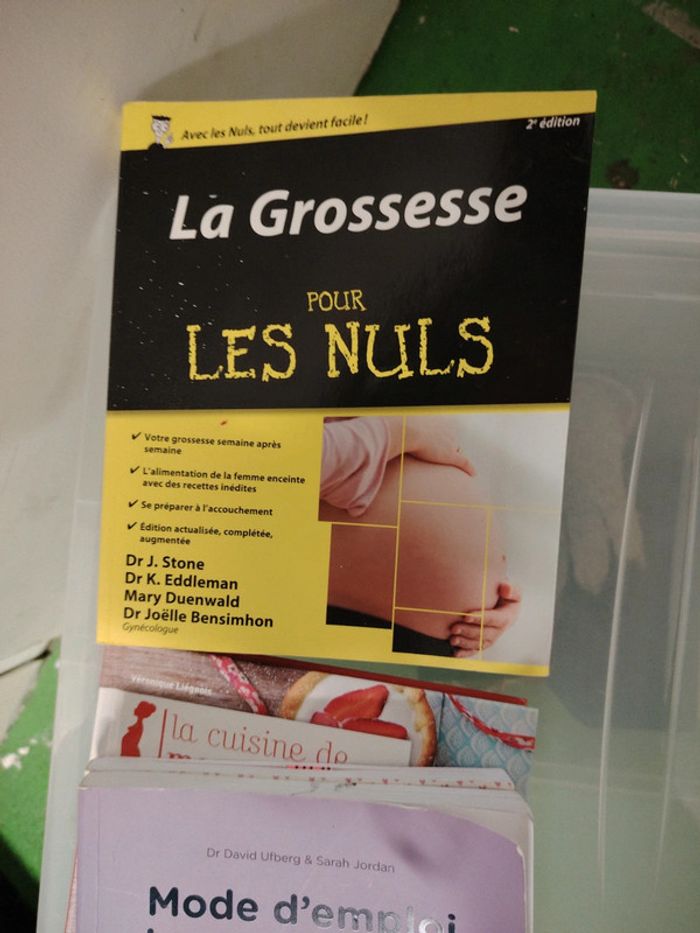 Lot 9 livres grossesses - photo numéro 3