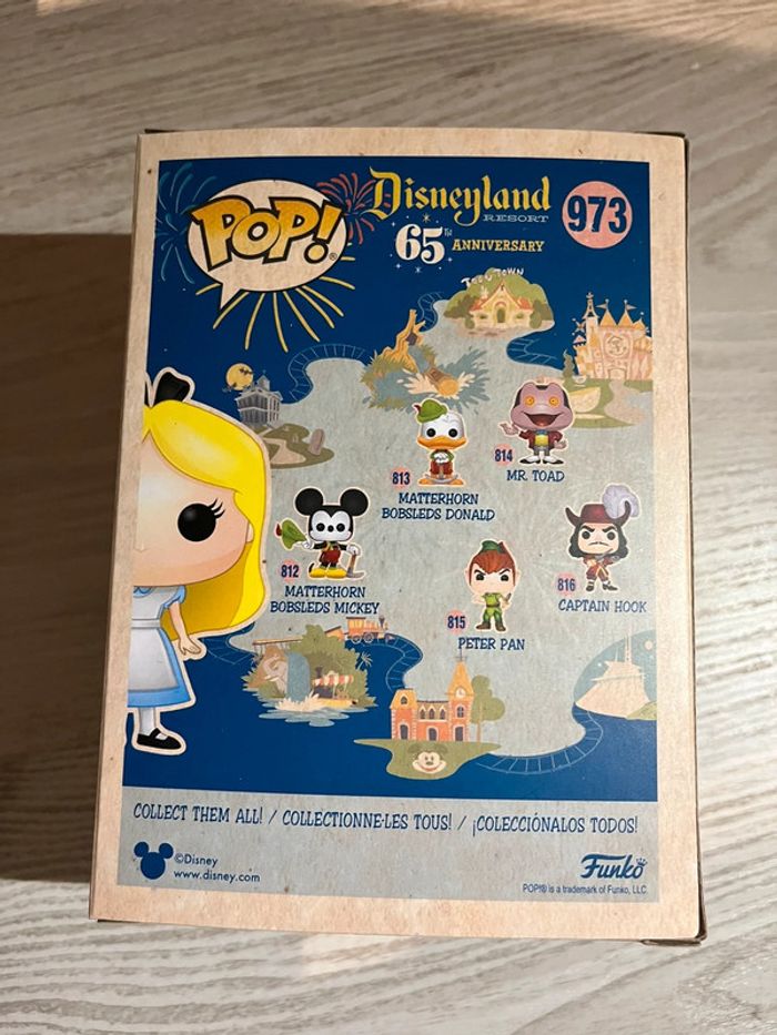Pop Alice au pays des merveilles retro Disney - photo numéro 3