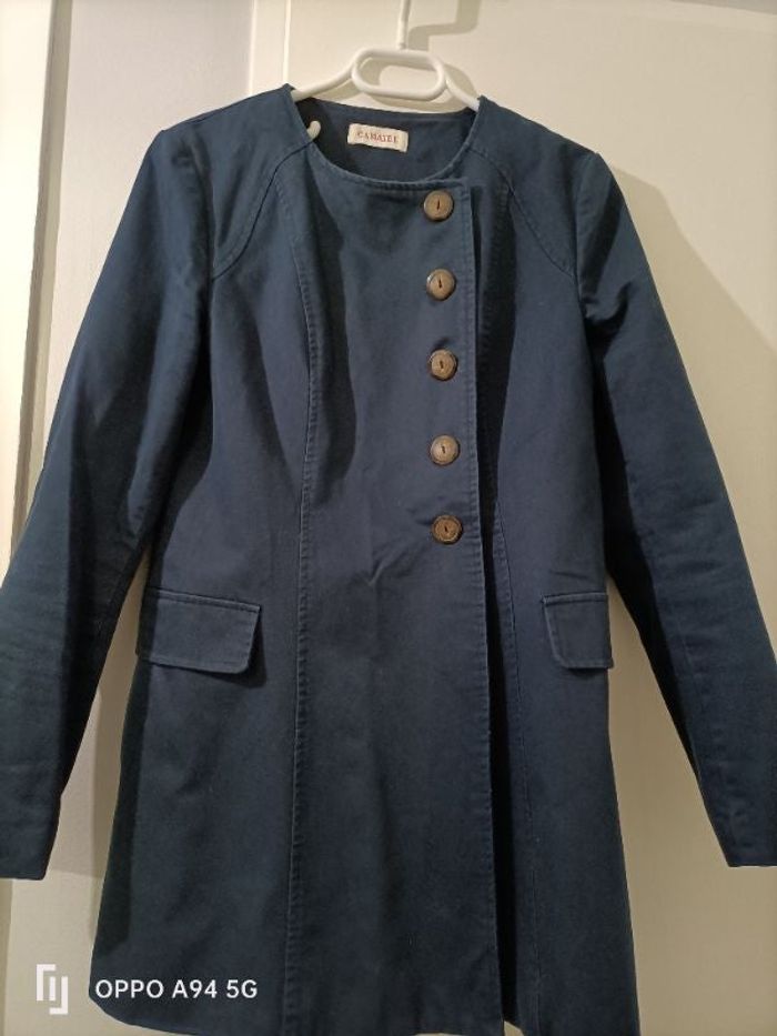 Veste longue femme