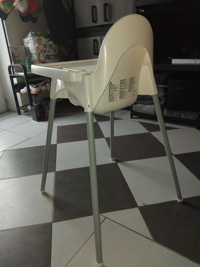 Chaise haute ikea - photo numéro 2