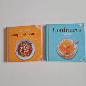 Lot de petits livres de cuisine neufs