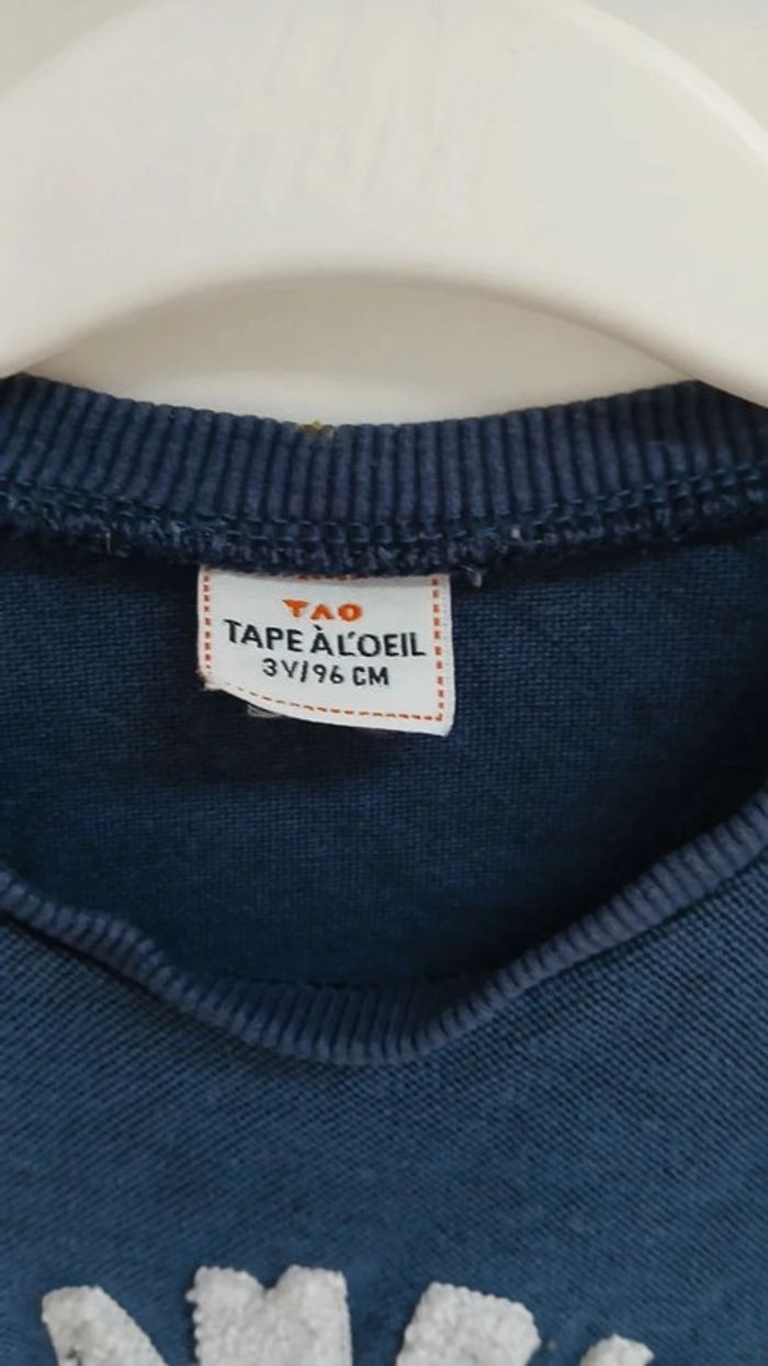 Sweat tape à l'œil 3 ans - photo numéro 3
