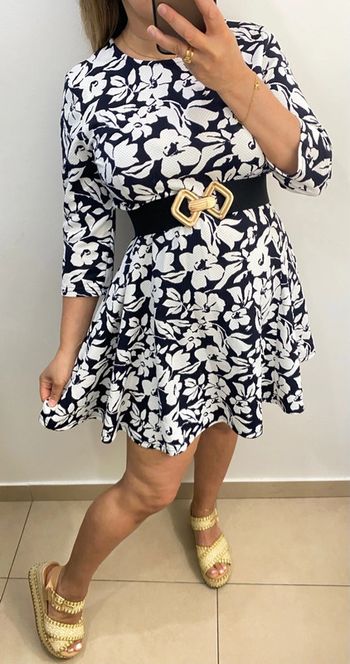 Petite Robe Imprimée Fleurs Taille M