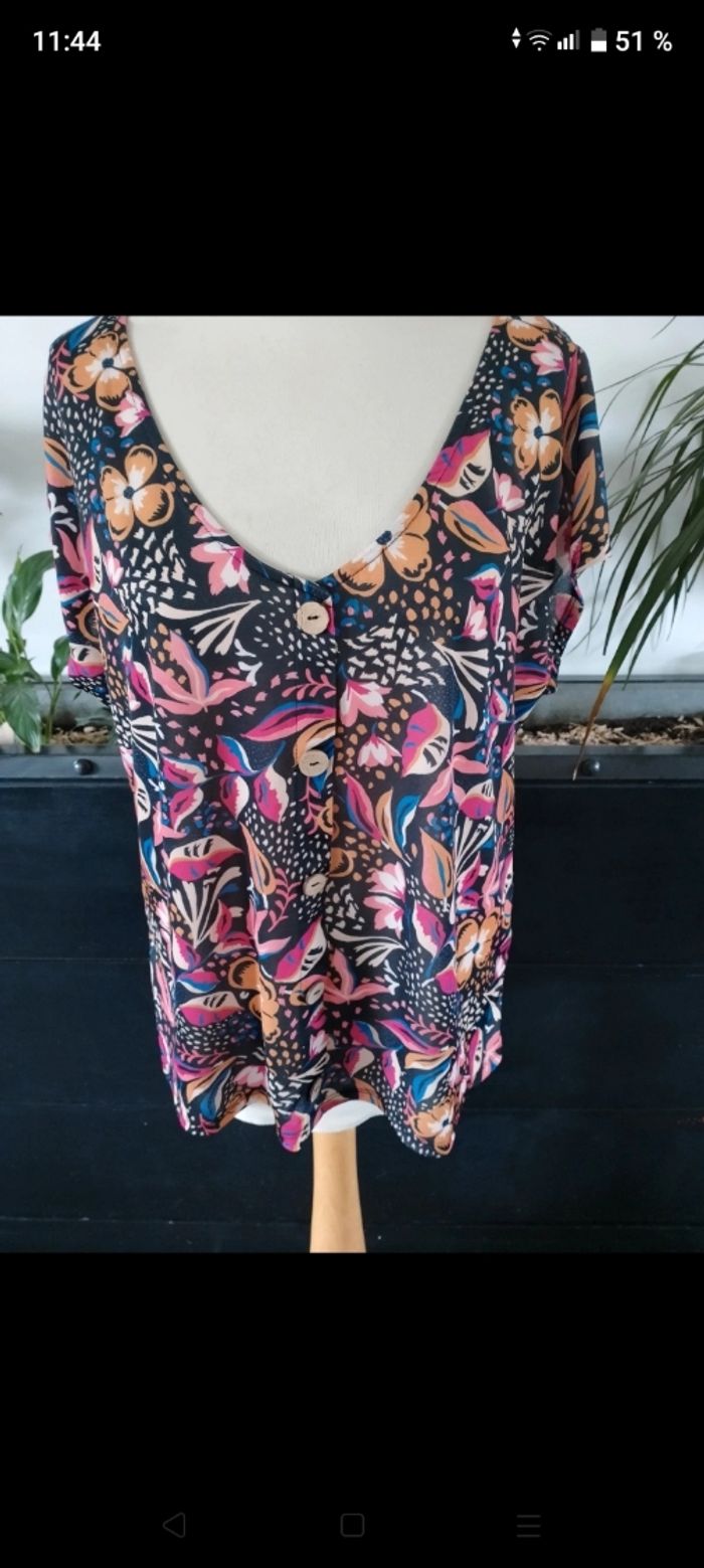 Blouse manches courtes Grain de Malice - photo numéro 3