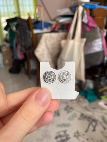 Lot de 6 paires de boucles d’oreilles.