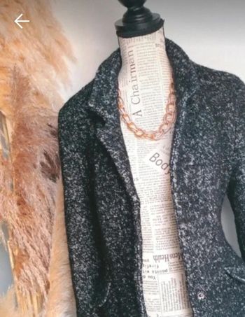 Manteau gris M