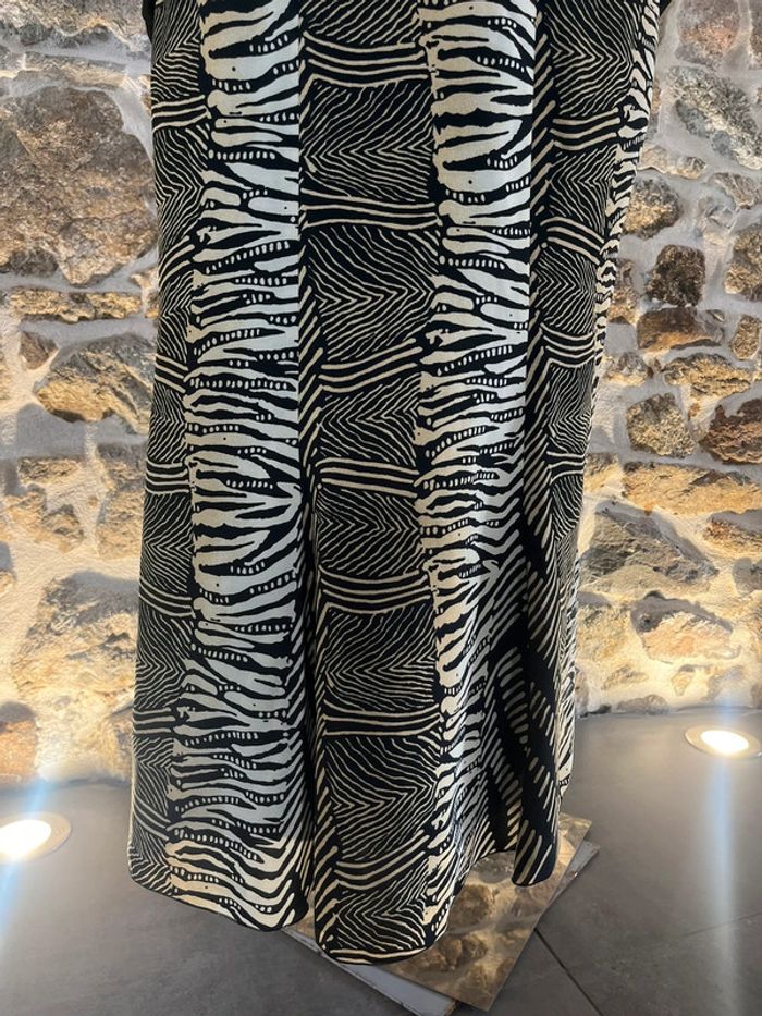 Jupe longue zébrée Coutureine 50 - photo numéro 2
