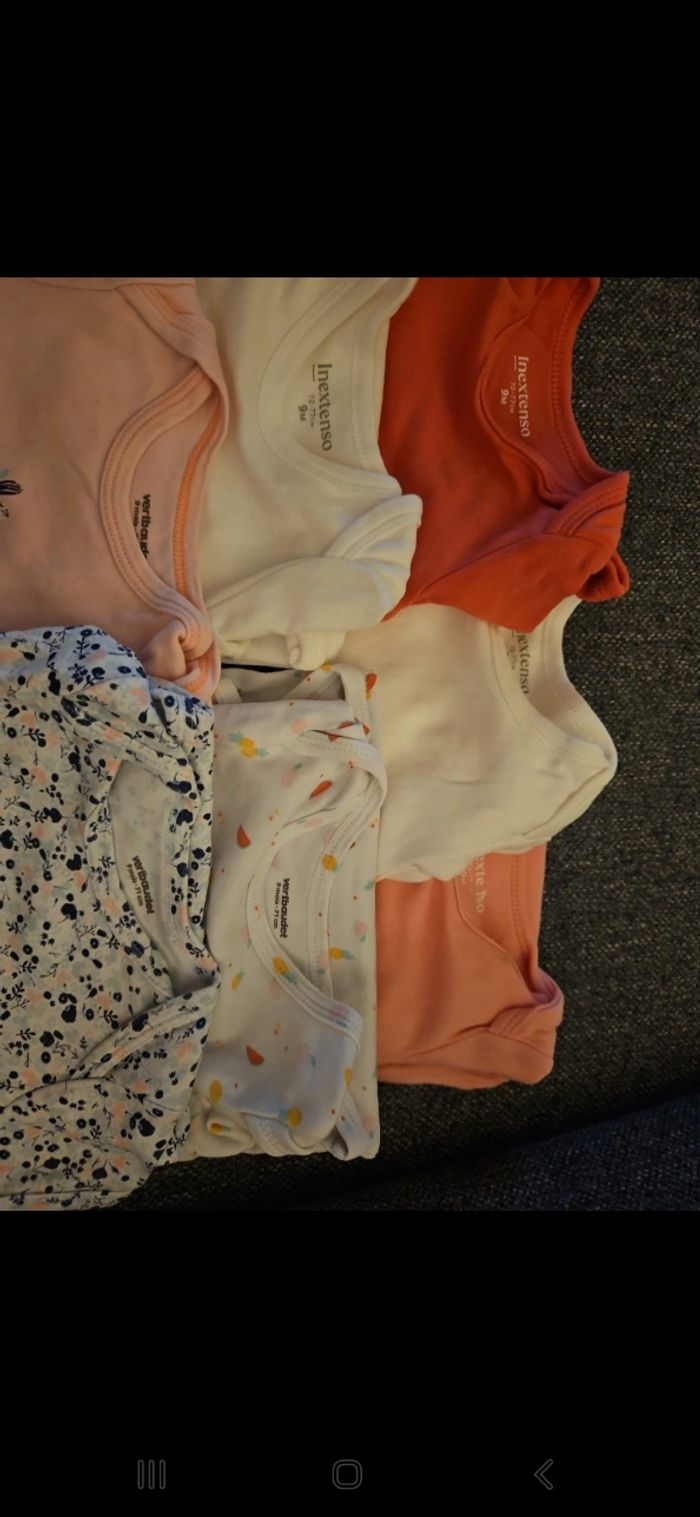 7 bodies manches courtes - photo numéro 2