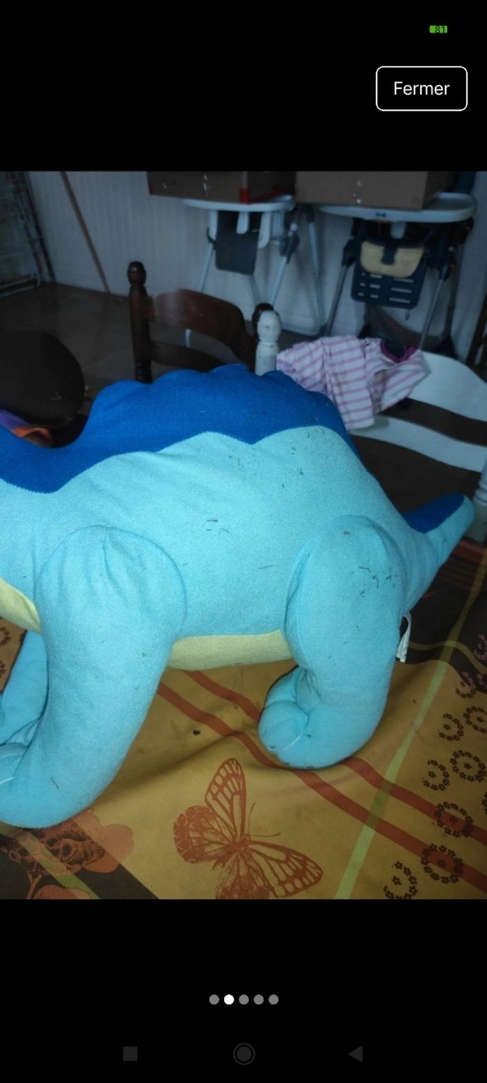 Peluche dinosaure j44 - photo numéro 2