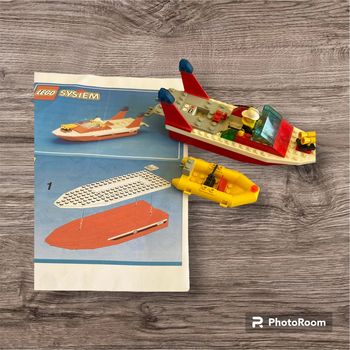 Lego system 6429 le bateau des pompiers