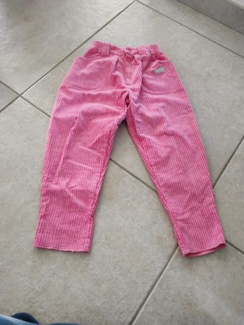 Pantalon en velours absorba 5 ans neuf