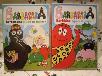 Lot DVD Barbapapa - Barbamama prépare une surprise et Barbidur explore la jungle