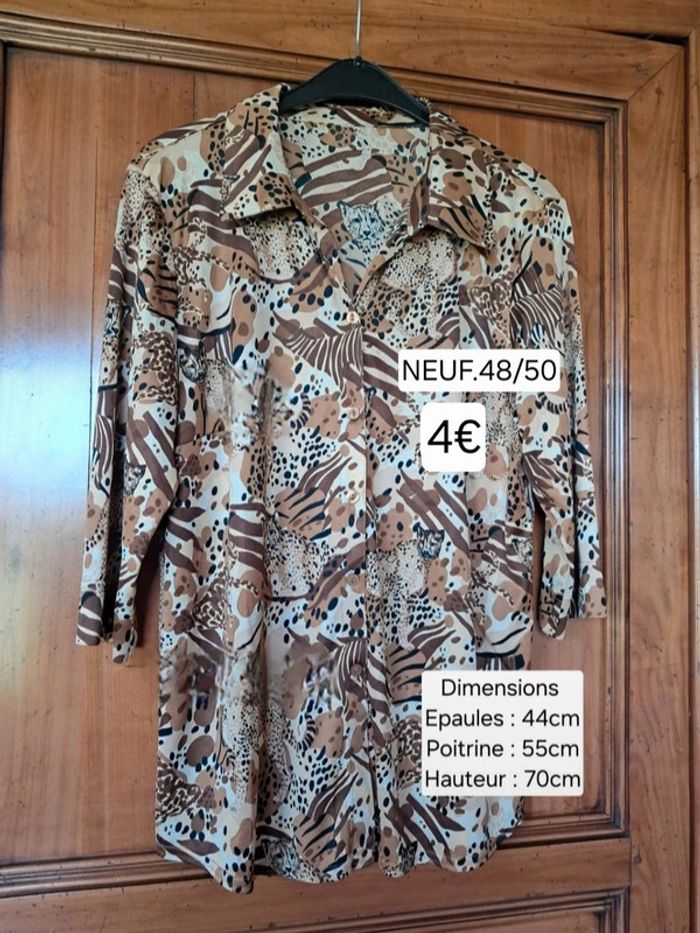 Chemise NEUVE pour femme taille 48 / 50