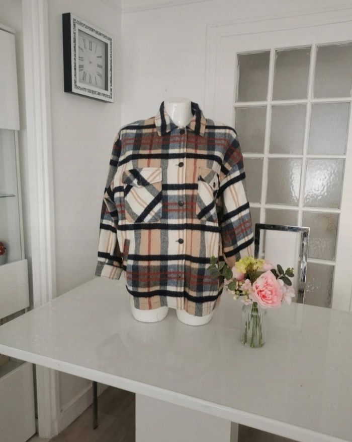 🤎🤍Jolie Veste Chemise Zara 🤎🤍 - photo numéro 7