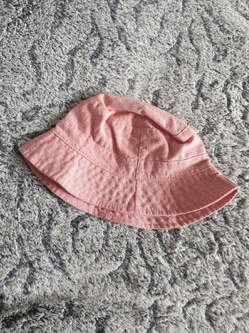 chapeau bob 12- 18 mois rose