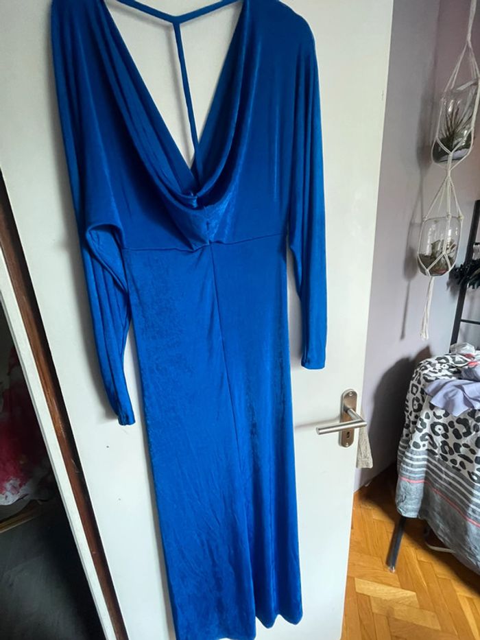 Robe bleu fluide longue N’a kd - photo numéro 7