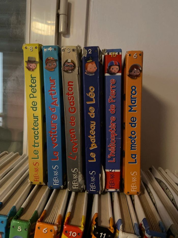 Lot de 6 livres