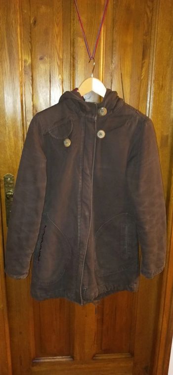 Manteau mi-long vintage Decathlon