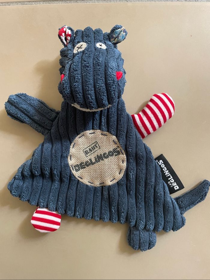 Doudou Les Déglingos Hippopotame