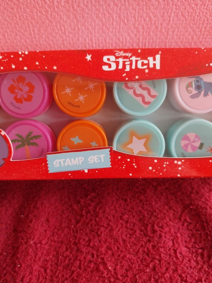 Set de 12 tampons de Noël stitch - photo numéro 3