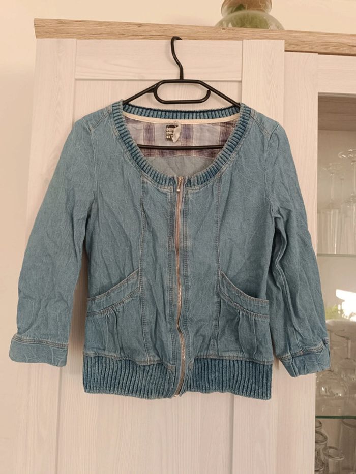 Veste denim rules by trf