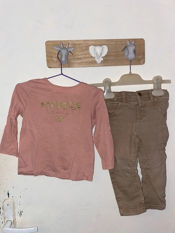 Ensemble jeans et t-shirt, 18-24 mois, Kiabi.