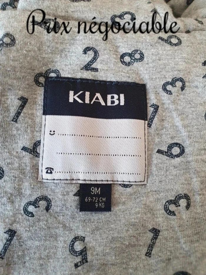 🌈 Blouson garçon "Kiabi" 9 mois 🌈 - photo numéro 4