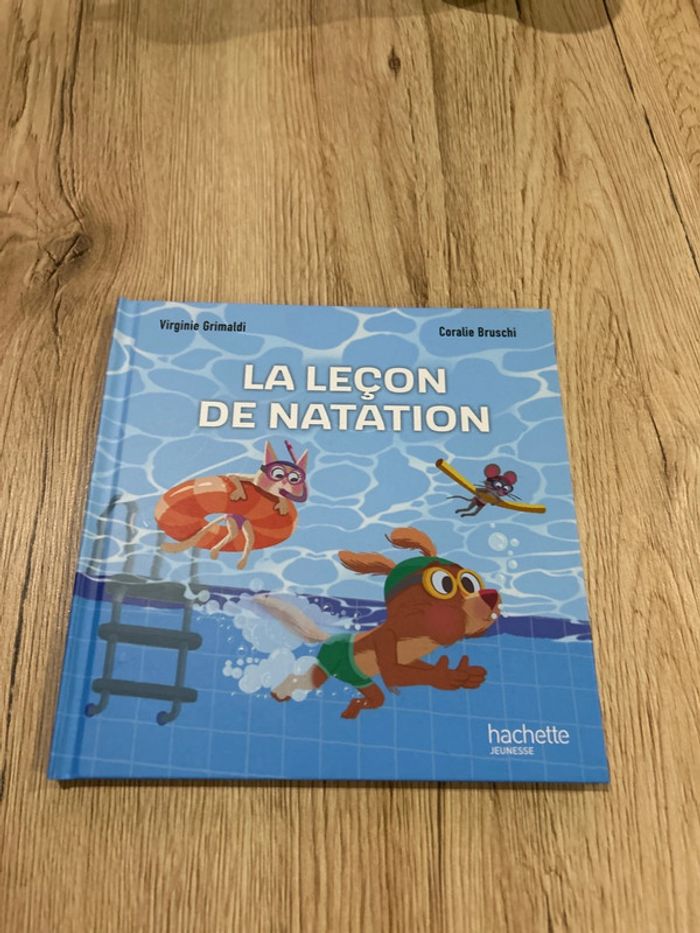 Livre McDo, la leçon de natation