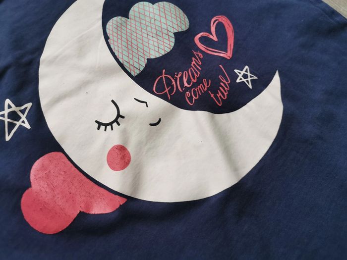 T-shirt bleu marine 9th avenue manches longues - photo numéro 4