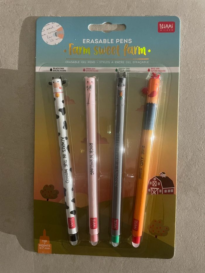 Lot de stylos Legami  neuf