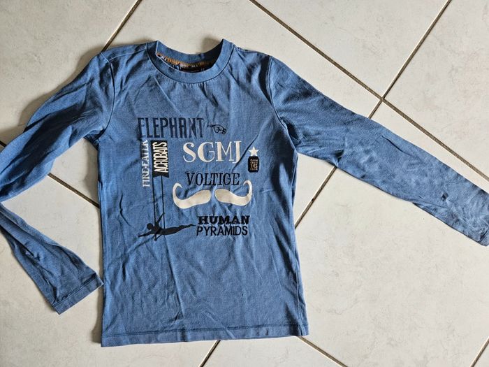 T-shirt ml garçon 10 ans Sergent major U24 - photo numéro 2