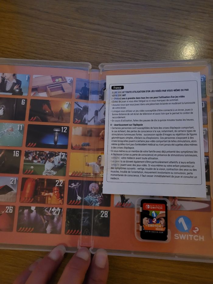 Jeu  console 1/2 swich