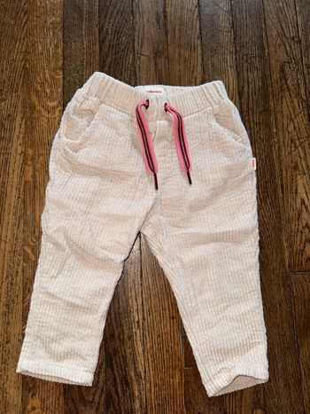 Pantalon velour catimini 12 mois