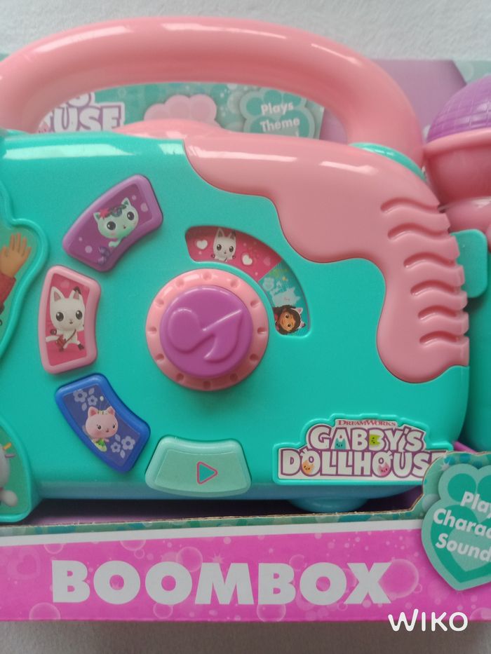 Boombox karaoké gabby chat - photo numéro 3