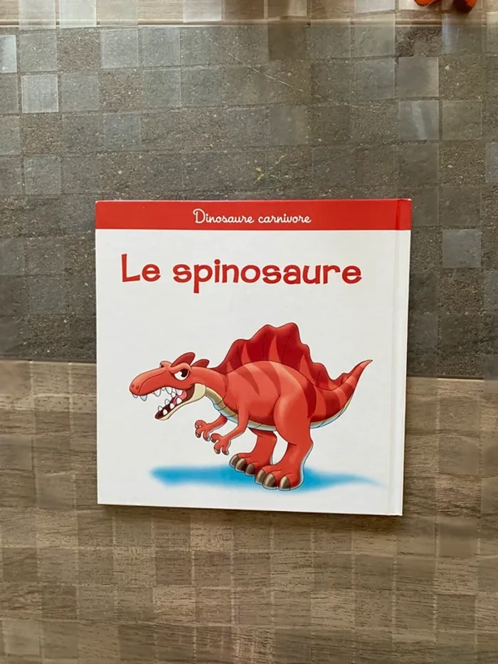 Livre le spinosaure et 2 figurines altaya le monde des dinosaures - photo numéro 4