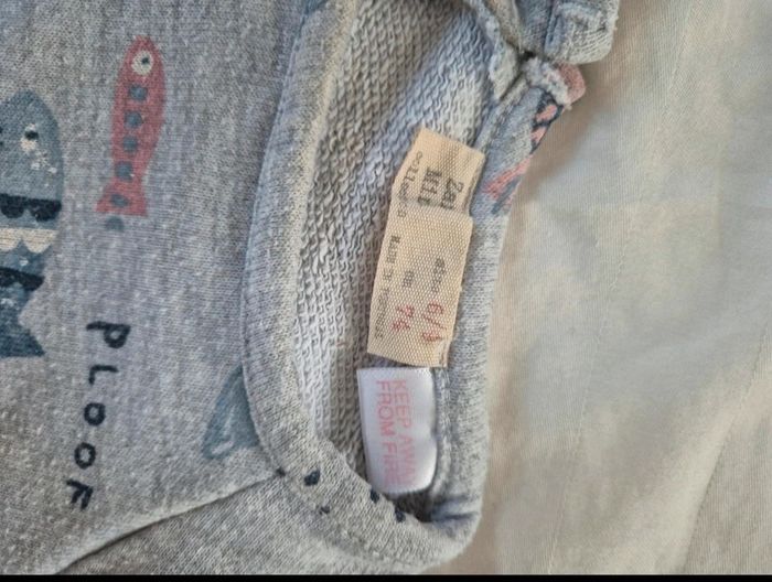 Sweat zara  et pantalon 6 mois lot - photo numéro 3