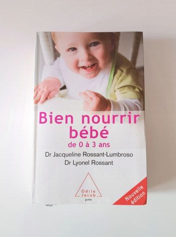 Livre sur l'alimentation de Bébé