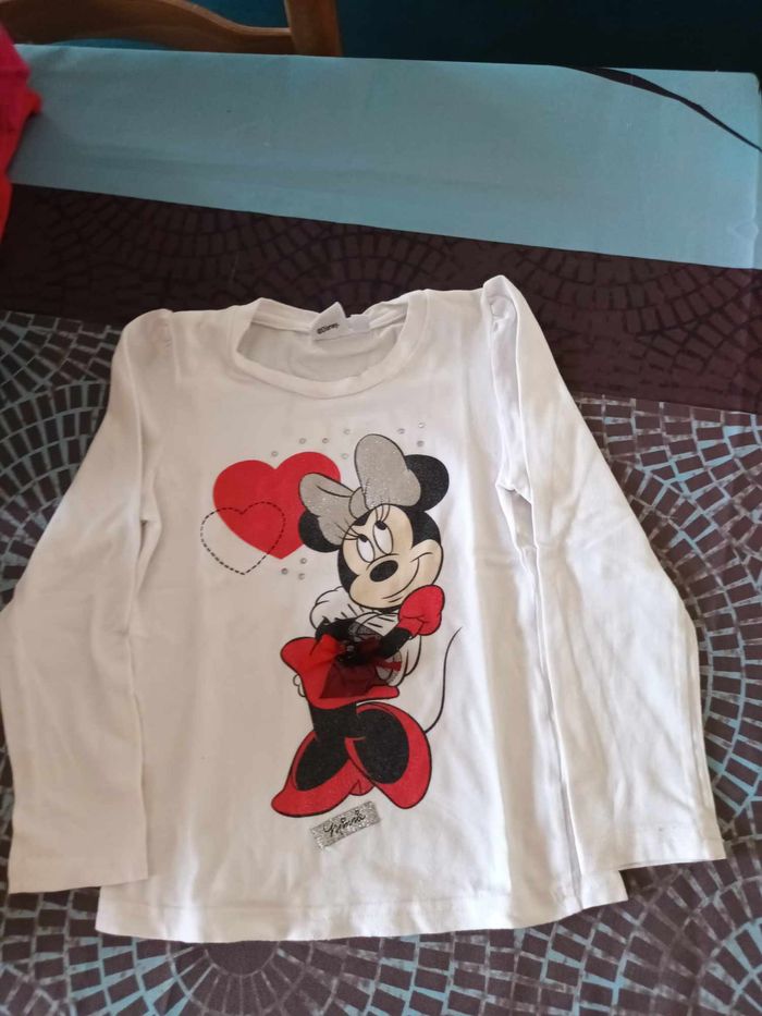 tee shirt fille 4 ans disney