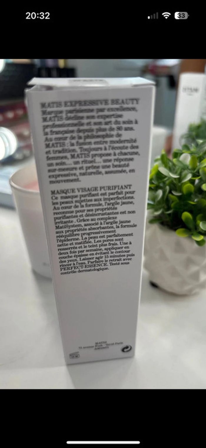 Masque pureté Matis - photo numéro 3
