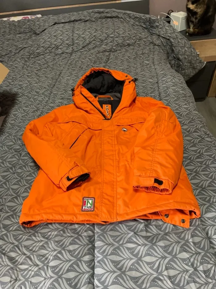 Parka poivre blanc 12 ans
