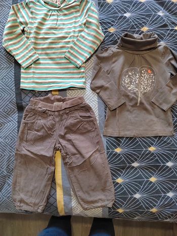 Ensemble fille 2 ans