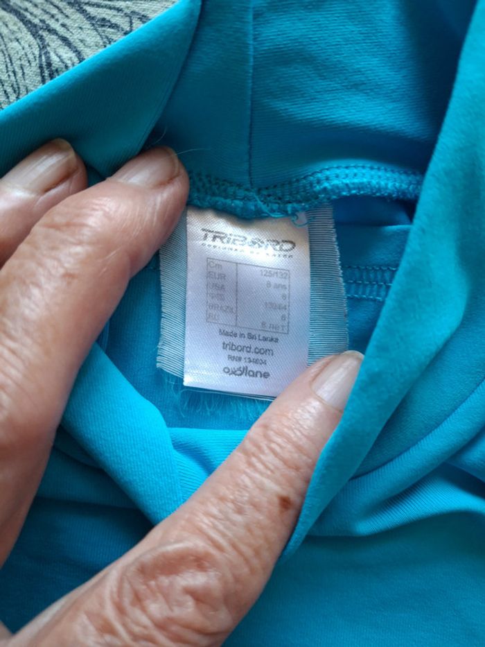 tee shirt anti UV pour enfant 8 ans 125 /152 - photo numéro 2