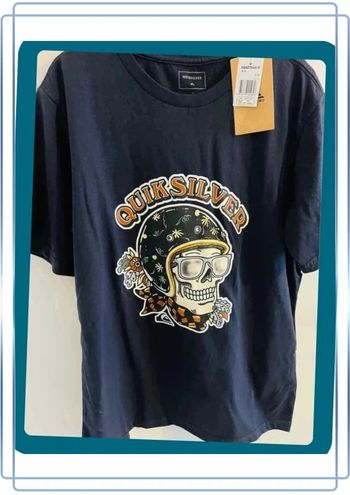 Superbe t-shirt manches courtes en coton 16 ans QuickSilver