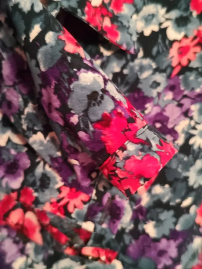Chemise à fleurs, Cerise Blue - photo numéro 6