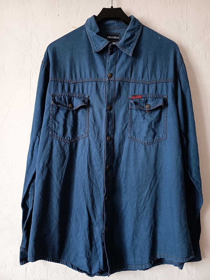 Chemise en jean. - photo numéro 2