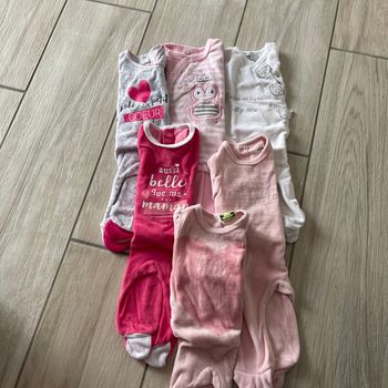 Lot pyjamas 3 mois