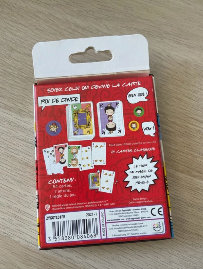 Jeu de cartes Friends - photo numéro 3