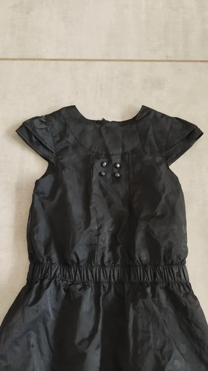 Robe noire kidkanai taille 5 ans fille - photo numéro 3