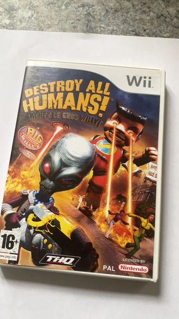 destroy all humans! wii