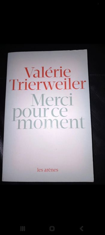 Livre merci pour ce moment